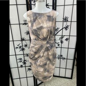 Anne Klein neutral tones dress